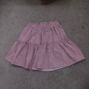 Pink Polka Dot Women's Skirt